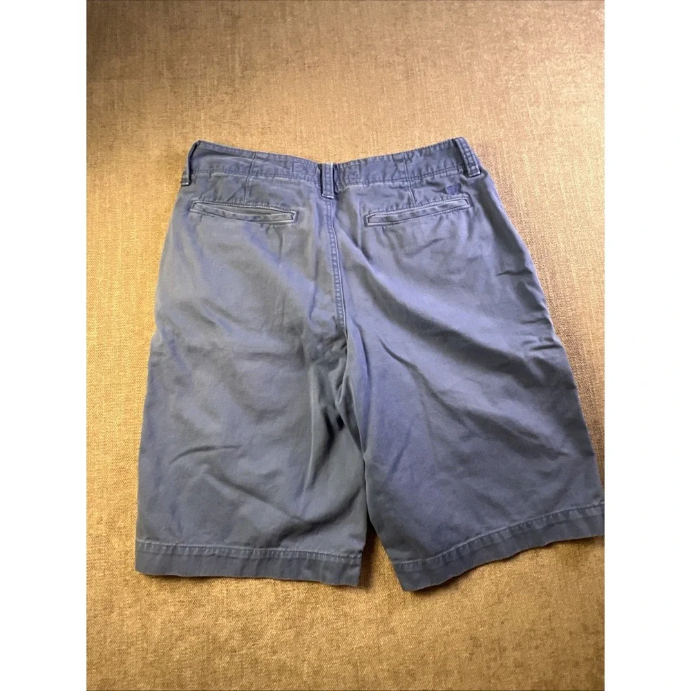 American Eagle Outfitters Longboard Shorts Mens Size 31 Flat Front Blue Y2K